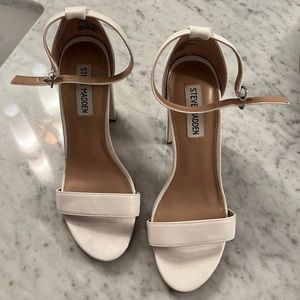 Steve Madden white sandal